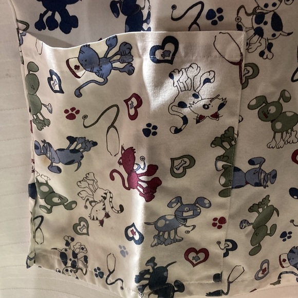 Gently used Ladies Scrub Top - Picture 2 of 5